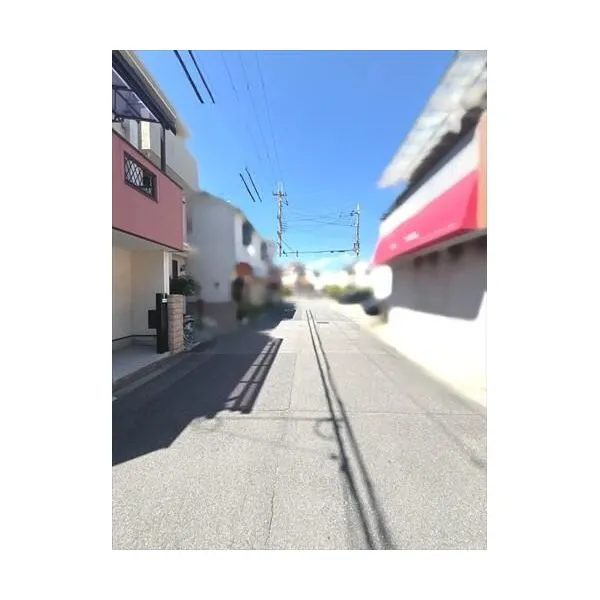 高槻市今城町 前面道路