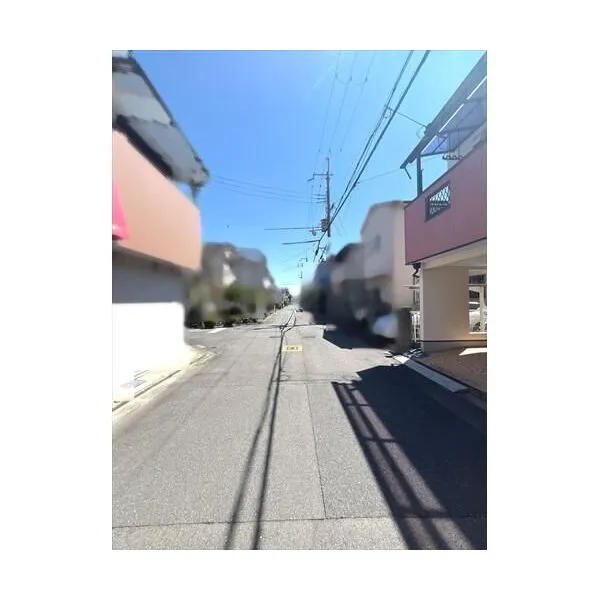 高槻市今城町 前面道路