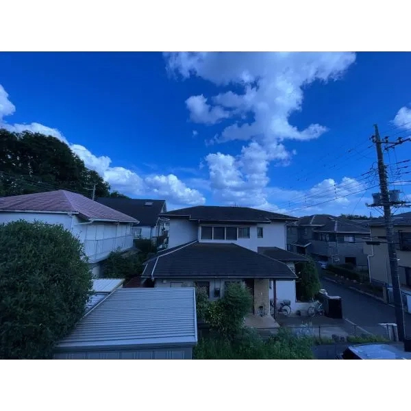 狭山市大字北入曽 バルコニーからの眺望