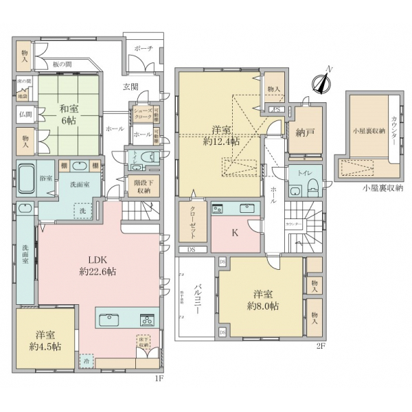 西宮市上甲子園２丁目 間取図