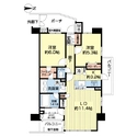 ヒューマンスクエア綱島 間取図