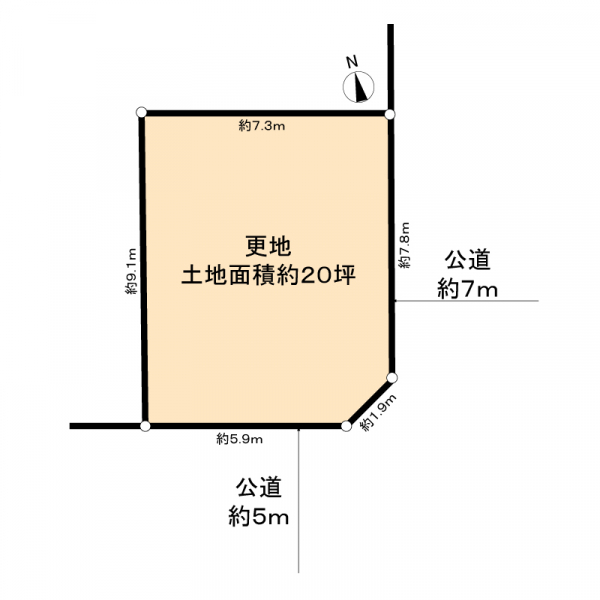 神戸市垂水区御霊町 間取図