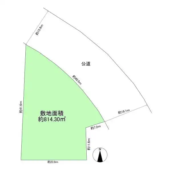 名古屋市天白区表山２丁目 間取図