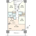 プレミスト横浜ポートサイド 間取図