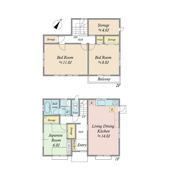 大田区下丸子３丁目 間取図