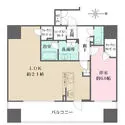 ワコーレ大阪新町タワーレジデンス 間取図