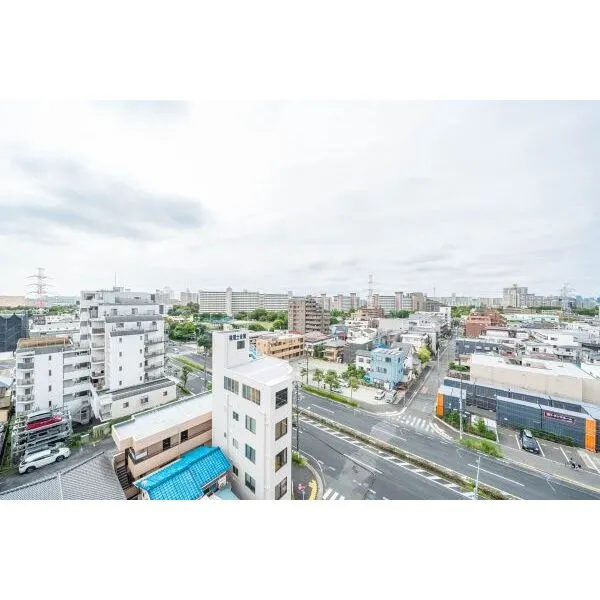ライオンズマンション西葛西中央通り 屋上から見た南西向きの眺望（眺望は永続的に保証されるものではありません。）