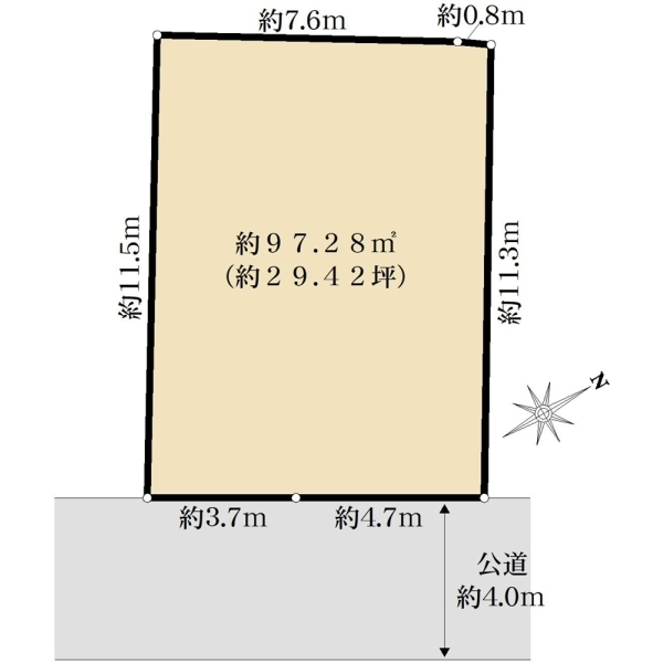三鷹市井の頭４丁目 間取図