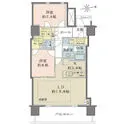ＢＬＵＥ　ＨＡＲＢＯＲ　ＴＯＷＥＲ（ブルーハーバータワー）みなとみらい 間取図