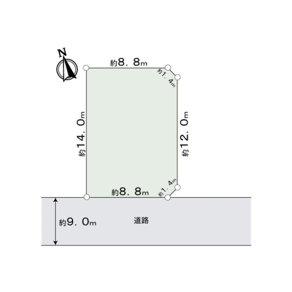 名古屋市千種区丸山町1丁目 間取図