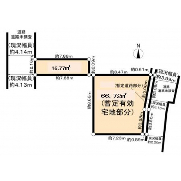 荒川区荒川４丁目 間取図