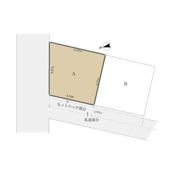 大田区南馬込4丁目 区画図