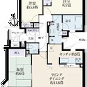 パークハウス南山 間取図