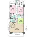 モアグレース八事富士見 間取図