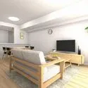 日神パレステージ大宮宮町 リビングダイニング部分(2)　※CGによるイメージです。