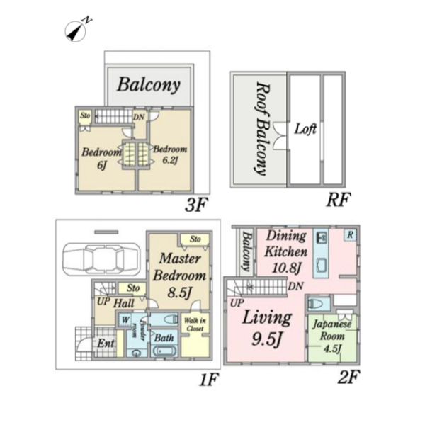 江戸川区船堀７丁目 間取図