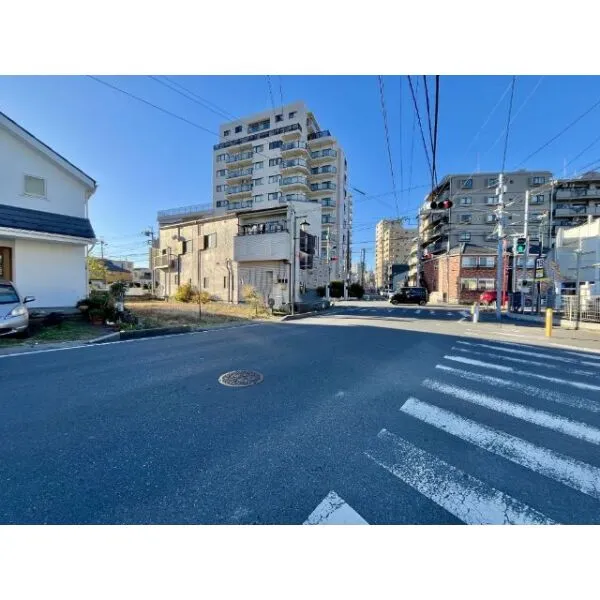 柏市大塚町 前面道路