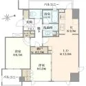 シティテラス目白 間取図