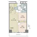 ザ・パークハウス新宿タワー 間取図