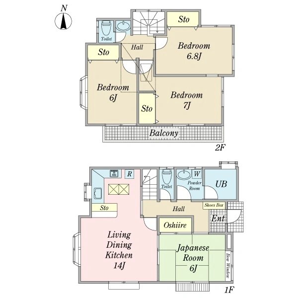 横浜市港北区篠原町 間取図