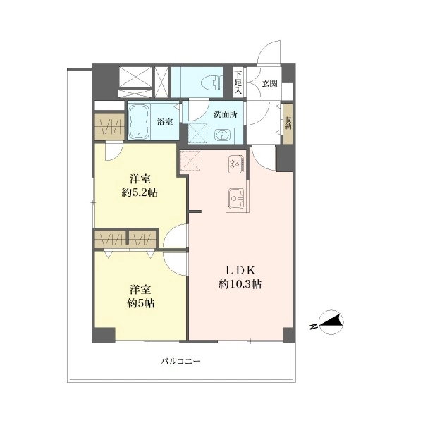 上池袋グリーンハイツ 間取図