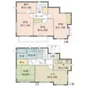 東村山市久米川町２丁目 間取図