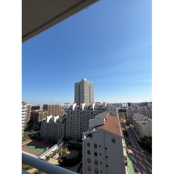 パークシティ新川崎・東三番街Ｅ棟 南側バルコニーからの眺望