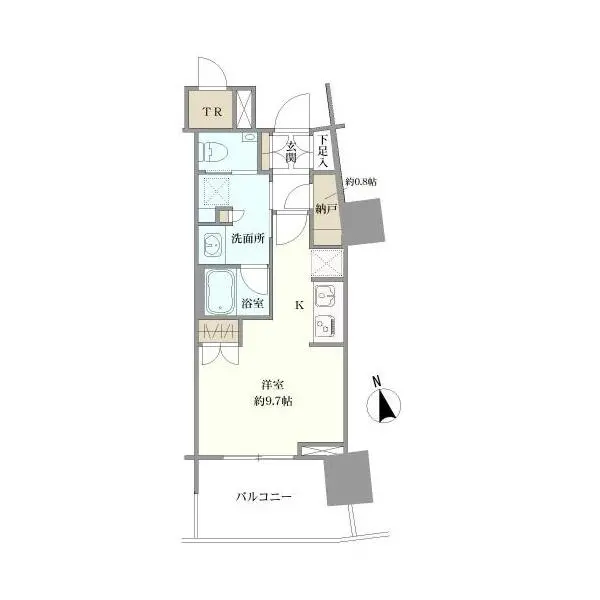 Ｂｒｉｌｌｉａ　Ｔｏｗｅｒ池袋 間取図