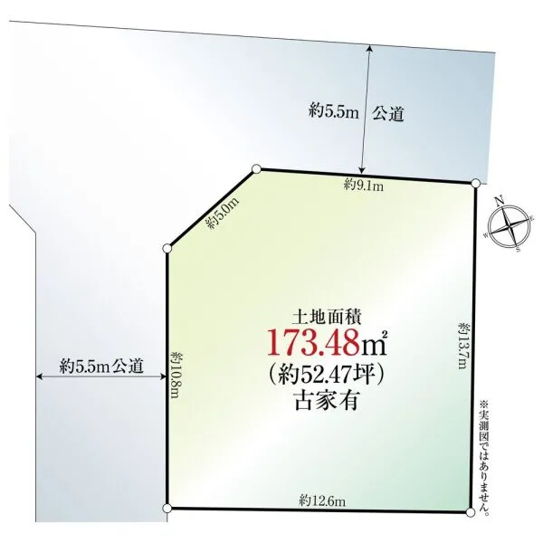 茅ヶ崎市松が丘2丁目 区画図