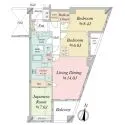 パークハウス哲学堂公園 間取り図