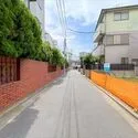 渋谷区元代々木町 前面道路（２０２６年７月撮影）