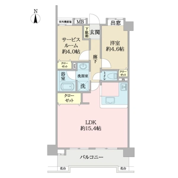 レーベンハイム和光ヒルズ参番館 間取図
