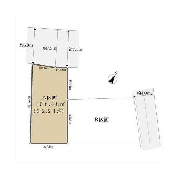 渋谷区元代々木町 区画図