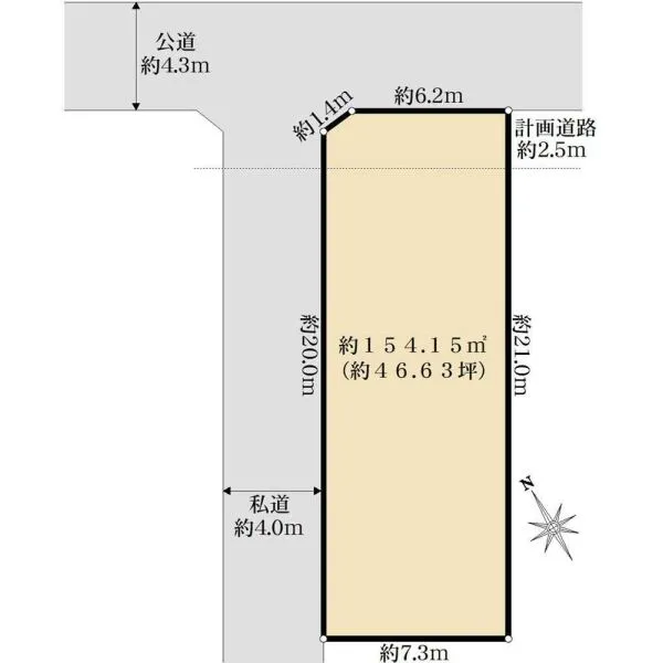 市川市市川南４丁目 間取図