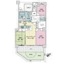 ライオンズガーデンシティ南行徳 間取図
