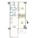 ライオンズマンション大森 間取図