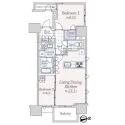 ブランズ東麻布 間取図
