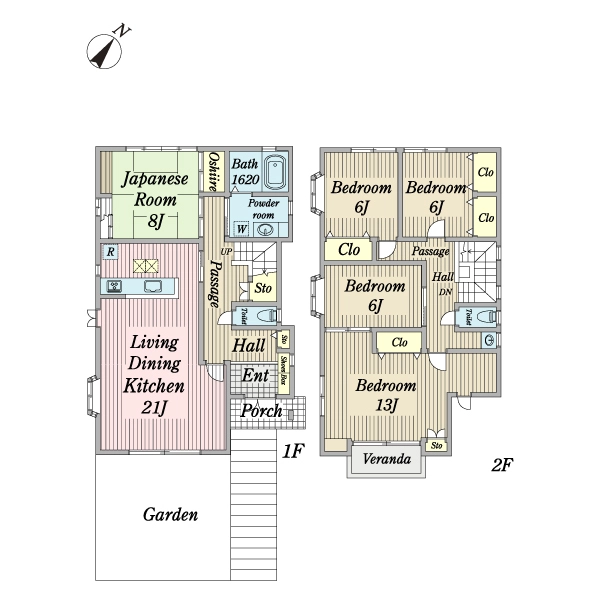 名古屋市千種区日和町４丁目 間取図