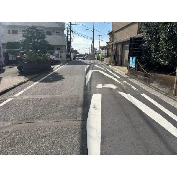 横浜市鶴見区上の宮1丁目 前面道路