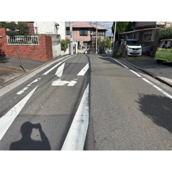 横浜市鶴見区上の宮1丁目 前面道路