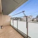 バウス瑞江 ワイドバルコニーです