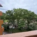 生田マンション 眺望、南西向き。眺望については永続的に保証されるものではありません。