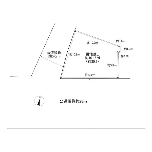 神戸市兵庫区船大工町 間取図