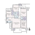 クレアシティ川口本町 間取図