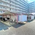 府中スカイハイツ 敷地内駐輪場