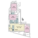 ライオンズ練馬平和台マスタープレイス 間取図