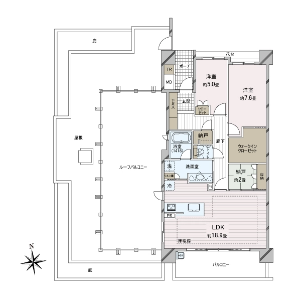 グランドメゾン桐林町 間取図