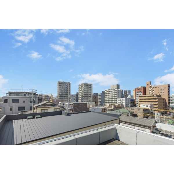グランドメゾン桐林町 ルーフバルコニーからの眺望