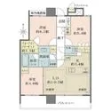 THE TOYOSU TOWER ライフスタイルの変化に応じて、2LDK⇔3LDKとしてご利用いただける間取りです