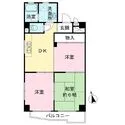 サンシャイン三ノ宮 間取図